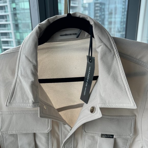 Maniere De Voir Men's Beige Jacket NWT - Picture 2 of 3
